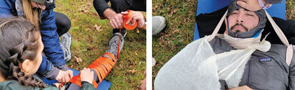 Mountains in Cuba, with farmland in the foreground.