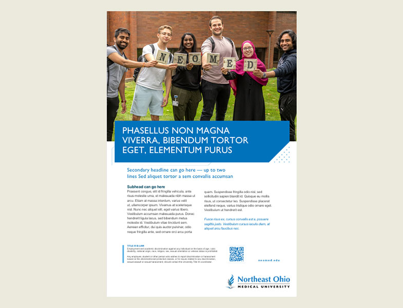 An example of a poster you can make in Canva