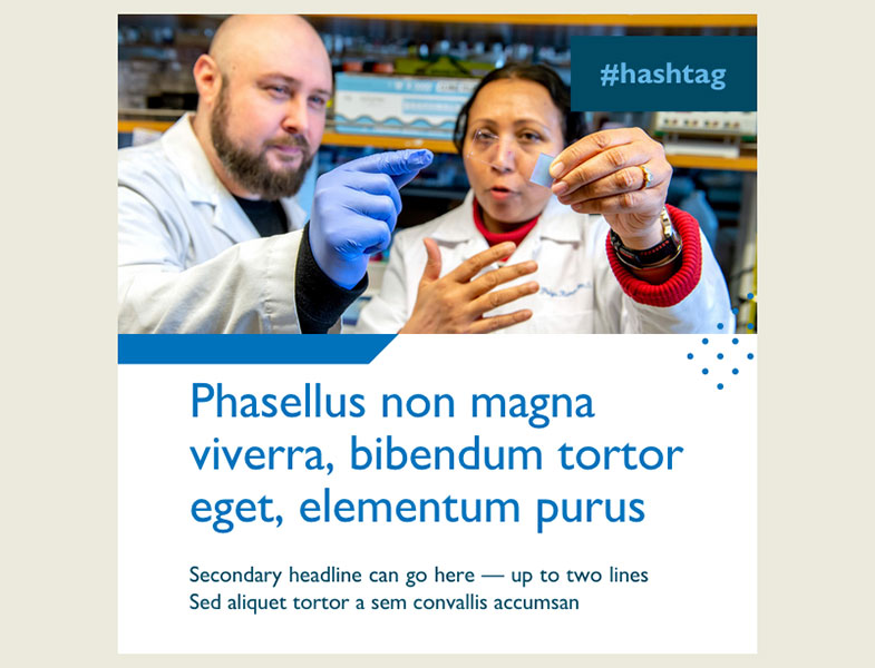 An example of social media art you can make in Canva