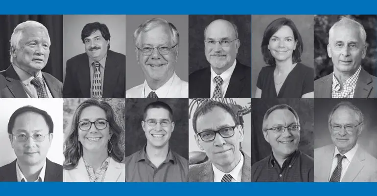 Portraits of the researchers at NEOMED who are in the top 2% globally.