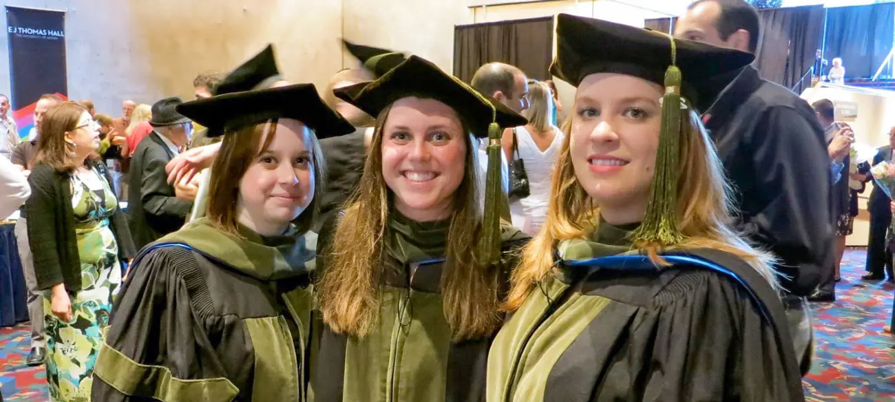 Sarah Vordenberg, Pharm.D., M.P.H., at the College of Pharmacy White Coat ceremony.